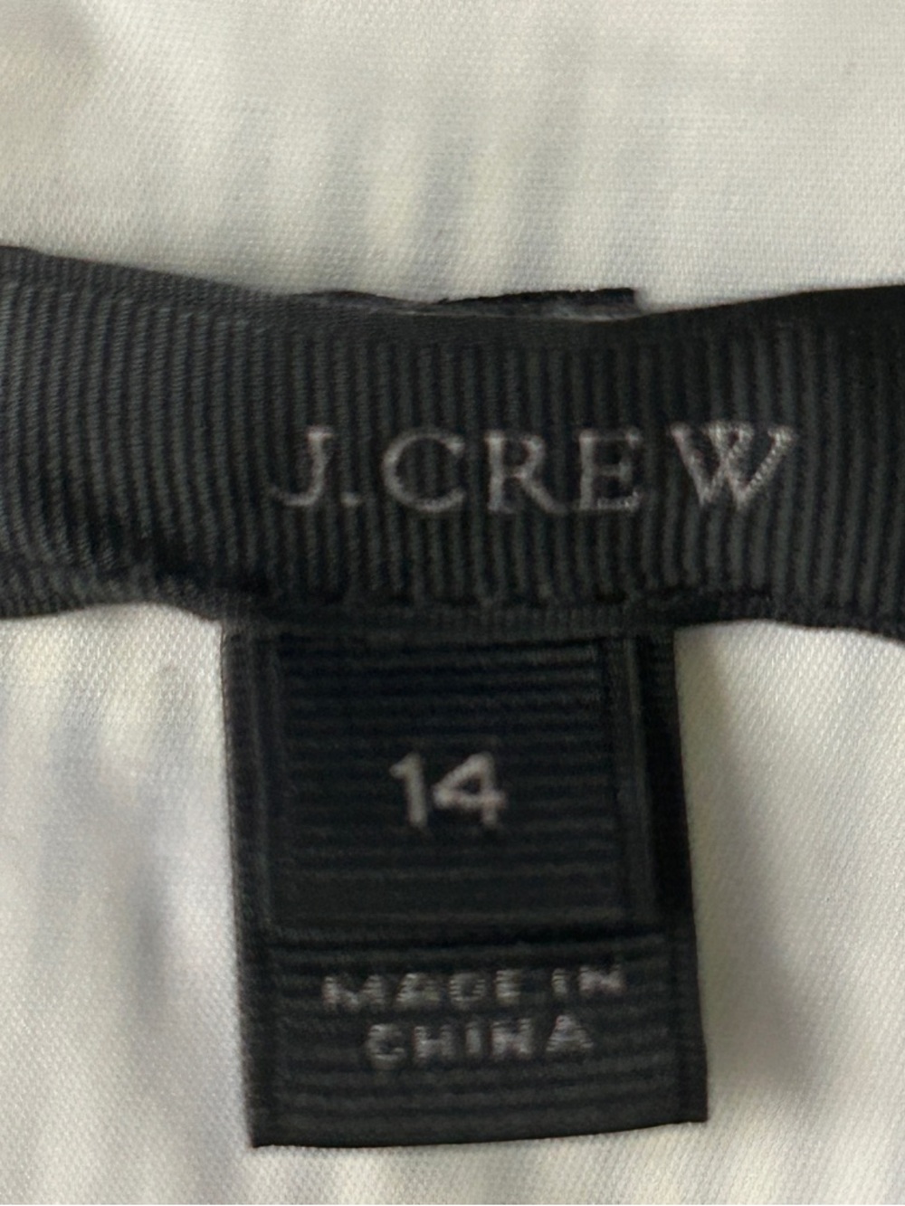 J.Crew Blue White Pinstripe Sheath Dress Cotton Blend Size 14 - Picture 6 of 9